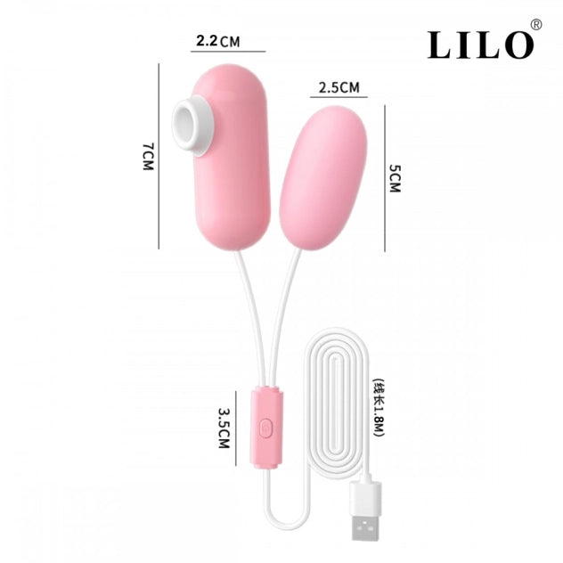 Cápsula e sugador vibratório 2 em 1 Lilo com 12 modos de vibração e pulsação, recarregável via USB

Palavra-chave principal:
sugador vibratório 2 em 1

Palavras-chave relacionadas:
cápsula vibratória, vibrador com sucção, estimulador clitoriano, vibração e pulsação, sex toy Lilo, recarregável USB