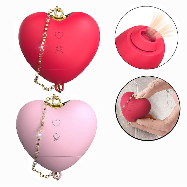 Colar vibrador e sugador em formato de coração Cupid’s Heart S-Hande – vibrações pulsantes e sucção clitoriana em design portátil e romântico

Palavra-chave principal:
colar vibrador coração

Palavras-chave relacionadas:
sugador clitoriano, sex toy portátil, vibrador discreto, Cupid's Heart, vibração com sucção, vibrador feminino S-Hande, formato de coração