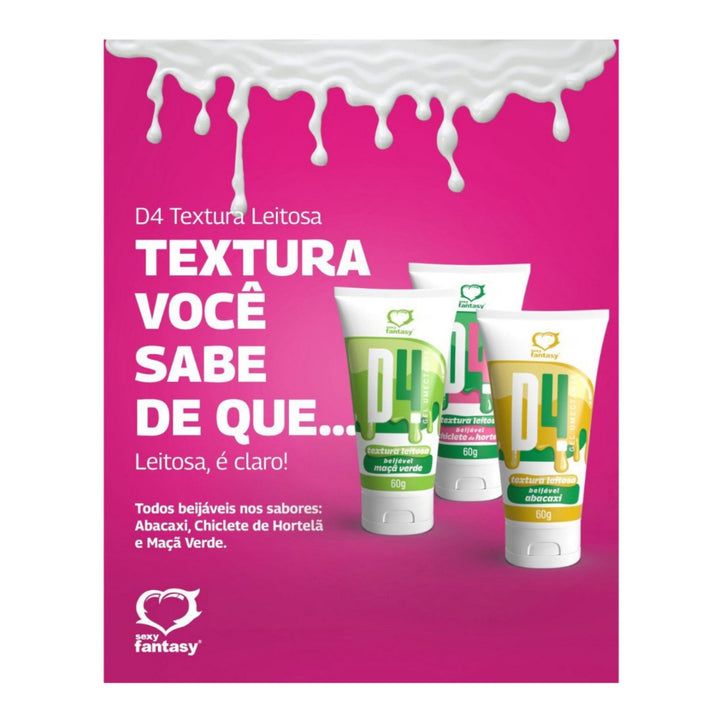D4 gel lubrificante com textura leitosa sabores 60 g – lubrificante íntimo umectante beijável, ideal para sexo oral e fetiches sensoriais

Palavra-chave principal:
lubrificante textura leitosa

Palavras-chave relacionadas:
gel beijável, lubrificante, lubrificante Sexy Fantasy, fetiche com esperma, sexo oral com sabor, lubrificante para fantasias, D4 gel íntimo