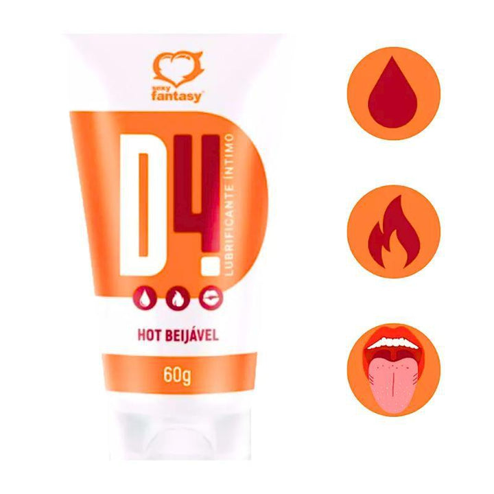 D4 lubrificante íntimo Hot sabor laranja 60g – gel beijável com sensação que esquenta, ideal para sexo oral mais intenso e excitante

Palavra-chave principal:
lubrificante D4 hot

Palavras-chave relacionadas:
lubrificante íntimo que esquenta, D4 Sexy Fantasy 60g, gel beijável quente, sensação térmica, lubrificante sabor laranja, gel íntimo hot, lubrificante com efeito calor