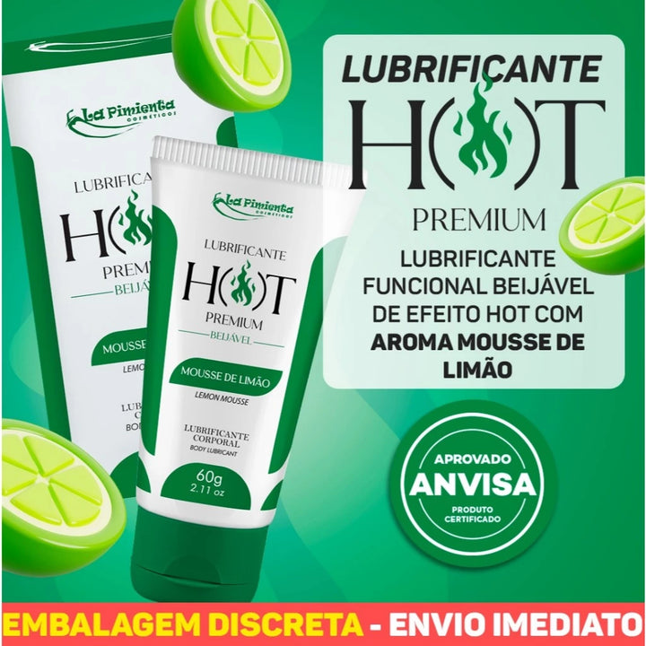 Lubrificante Beijável Hot Premium La Pimienta Sabor Mousse de Limão 60g – gel íntimo com efeito de aquecimento e sabor cítrico adocicado

Palavra-chave principal:
lubrificante hot premium mousse de limão

Palavras-chave relacionadas:
lubrificante beijável La Pimienta, gel íntimo que esquenta, sabor mousse limão, lubrificante saboroso, gel afrodisíaco com calor