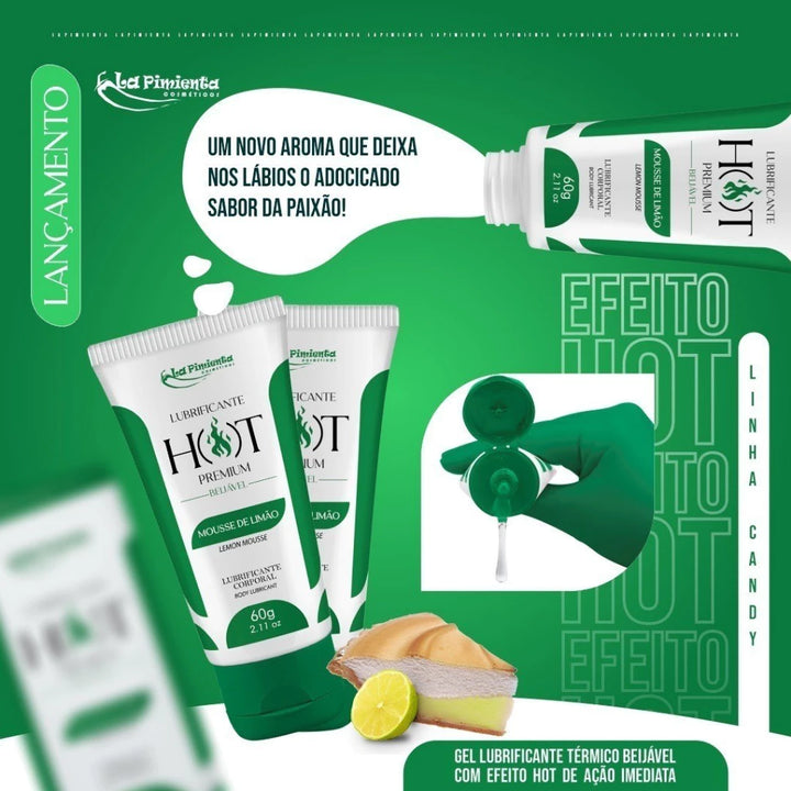 Lubrificante Beijável Hot Premium La Pimienta Sabor Mousse de Limão 60g – gel íntimo com efeito de aquecimento e sabor cítrico adocicado

Palavra-chave principal:
lubrificante hot premium mousse de limão

Palavras-chave relacionadas:
lubrificante beijável La Pimienta, gel íntimo que esquenta, sabor mousse limão, lubrificante saboroso, gel afrodisíaco com calor