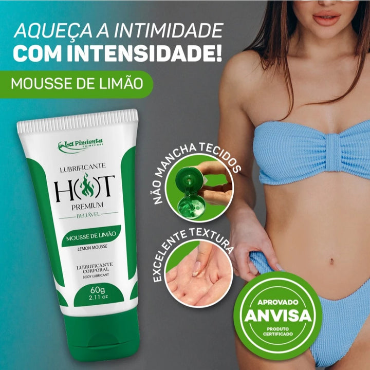 Lubrificante Beijável Hot Premium La Pimienta Sabor Mousse de Limão 60g – gel íntimo com efeito de aquecimento e sabor cítrico adocicado

Palavra-chave principal:
lubrificante hot premium mousse de limão

Palavras-chave relacionadas:
lubrificante beijável La Pimienta, gel íntimo que esquenta, sabor mousse limão, lubrificante saboroso, gel afrodisíaco com calor
