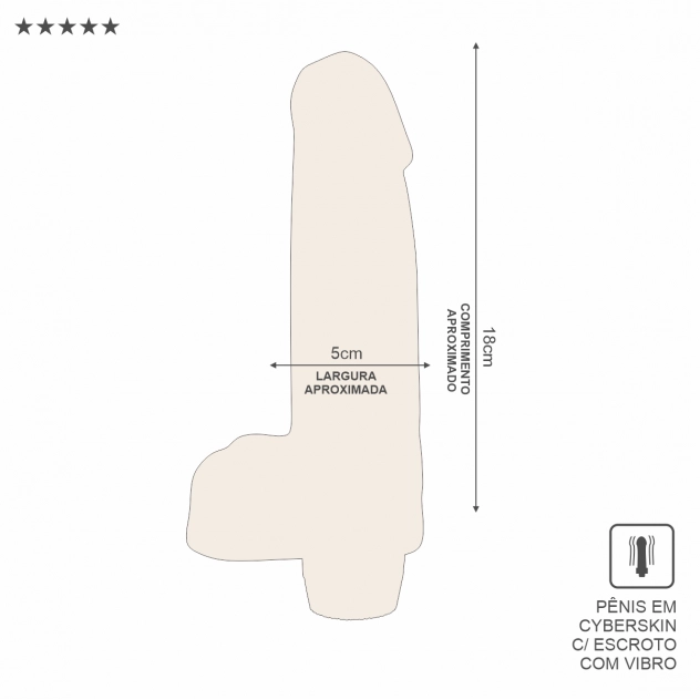 Pênis realístico vibratório com escroto em Cyber Skin 18 cm Sexy Fantasy – textura realista, vibração interna potente, escroto detalhado e toque macio

Palavra-chave principal:
pênis realístico vibratório

Palavras-chave relacionadas:
cyber skin, com escroto, vibrador realístico, sex toy Sexy Fantasy, textura realista, 18 cm, pênis com vibro