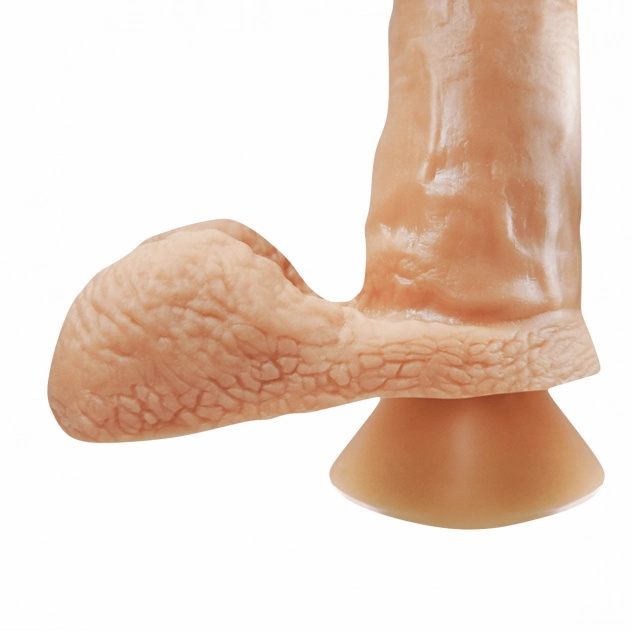 Prótese peniana realística com escroto e ventosa Sexy Fantasy, 17cm de comprimento por 4,5cm de largura, em material macio e com textura que simula veias.

Palavra-chave principal:
Pênis realístico com escroto e ventosa

Palavras-chave relacionadas:
prótese peniana com escroto, consolo com ventosa 17x4,5cm, pênis realístico Sexy Fantasy, brinquedo erótico com escroto, pênis com ventosa para fixação, dildo realístico texturizado, prótese realística com ventosa, pênis 17cm com escroto