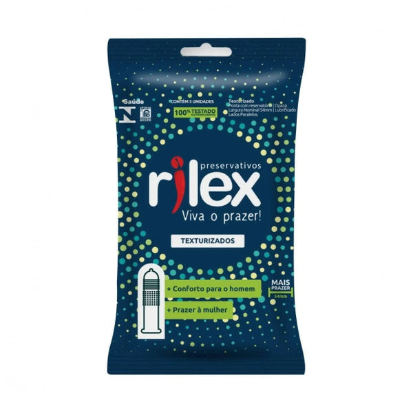 Preservativo Rilex masculino texturizado com 3 unidades – camisinha com textura para mais prazer, conforto e segurança na relação

Palavra-chave principal:
camisinha texturizada

Palavras-chave relacionadas:
preservativo Rilex, preservativo texturizado, prazer intenso, preservativo com textura, camisinha com 3 unidades, preservativo masculino, relação segura, proteção com conforto, sensações ampliadas, sex shop