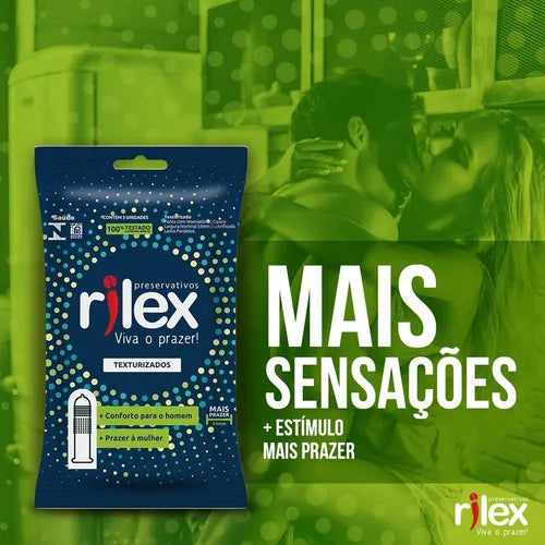 Preservativo Rilex masculino texturizado com 3 unidades – camisinha com textura para mais prazer, conforto e segurança na relação

Palavra-chave principal:
camisinha texturizada

Palavras-chave relacionadas:
preservativo Rilex, preservativo texturizado, prazer intenso, preservativo com textura, camisinha com 3 unidades, preservativo masculino, relação segura, proteção com conforto, sensações ampliadas, sex shop