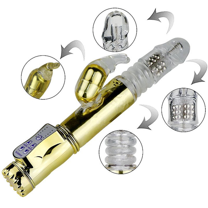 Vibrador coelho rotativo e vai e vem com esferas massageadoras modelo 7028 – dupla estimulação com movimentos internos, vibrador com orelhas estimuladoras e rotação intensa

Palavra-chave principal:
vibrador coelho rotativo

Palavras-chave relacionadas:
vai e vem, esferas massageadoras, vibrador rabbit com rotação, estímulo interno e clitoriano, sex toy potente, vibrador com orelhas, prazer simultâneo