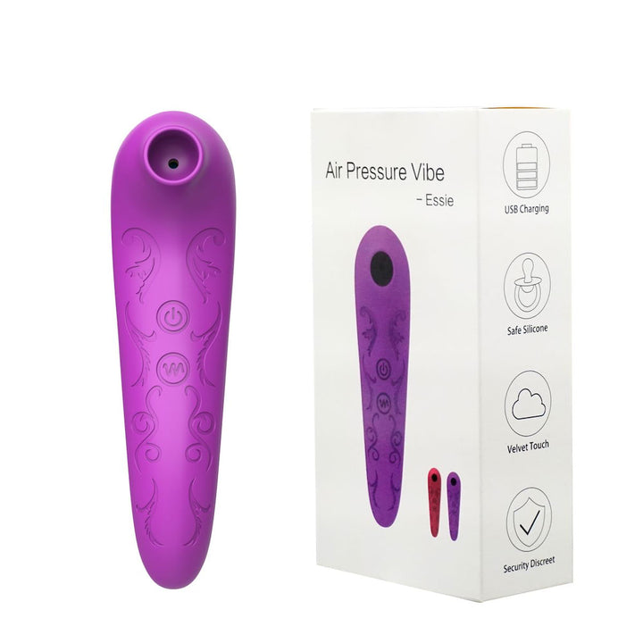 Vibrador com sugador clitoriano Essie Air Pressure Vibe roxo com 10 modos de vibração e pulsação – estimulador de clitóris por sucção com design ergonômico

Palavra-chave principal:
vibrador com sugador clitoriano

Palavras-chave relacionadas:
sucção clitoriana, pressão de ar, estimulador clitóris, vibração e pulsação, sex toy feminino, Essie Air Pressure Vibe, vibrador roxo e rosa