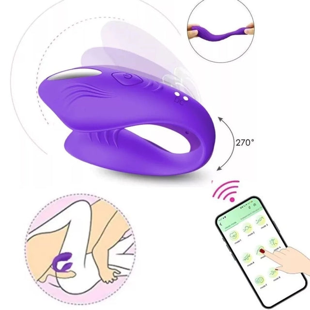 Vibrador de casal controlado por aplicativo com 9 modos de vibração ELA – formato em U, uso simultâneo para casal, controle via app e silicone macio

Palavra-chave principal:
vibrador de casal

Palavras-chave relacionadas:
controle por aplicativo, vibrador com 9 modos, formato em U, uso a dois, brinquedo erótico para casais, vibração simultânea, vibrador ELA, sex toy recarregável