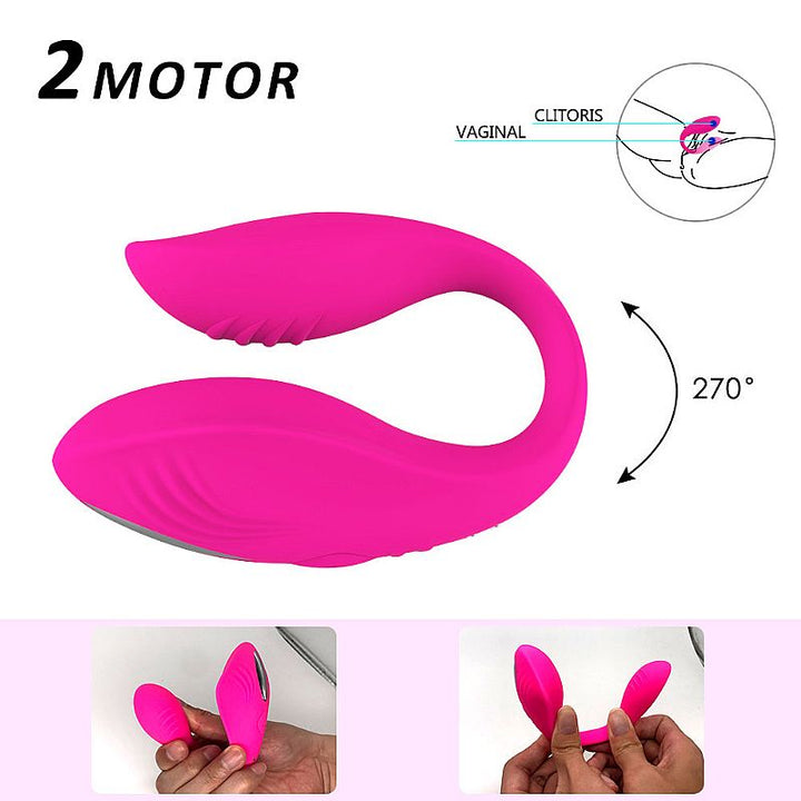 Vibrador de casal controlado por aplicativo com 9 modos de vibração ELA – formato em U, uso simultâneo para casal, controle via app e silicone macio

Palavra-chave principal:
vibrador de casal

Palavras-chave relacionadas:
controle por aplicativo, vibrador com 9 modos, formato em U, uso a dois, brinquedo erótico para casais, vibração simultânea, vibrador ELA, sex toy recarregável
