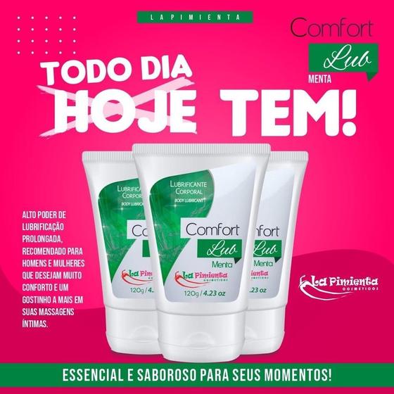 Lubrificante Comfort Lub La Pimienta sabor menta 120g – gel íntimo beijável refrescante com textura leve e agradável

Palavra-chave principal:
lubrificante comfort lub menta

Palavras-chave relacionadas:
lubrificante beijável La Pimienta, gel íntimo refrescante, lubrificante sabor menta, gel íntimo 120g, lubrificante sensual